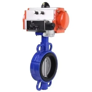 Cast iron GGG50 EN GJS 500 7 Butterfly Valve DNOVA g50 g40 epdm DNOVA da 4m310 NAMUR 24v 16 bar compact flanged manual
