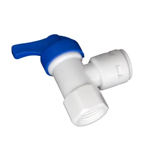 Check Manual Valve 1/4 Port Water Treatment System Adapter