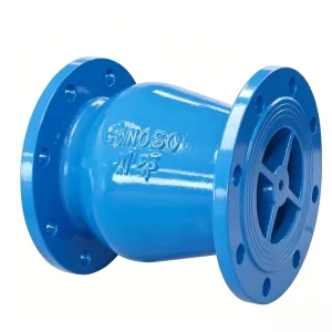 Check Valve Water Noise Cancelling Silenced Wear Free Ball Type Raceway Structure PN16 DN50-DN300 OEM Flanged Connection