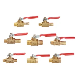 China Brass Mini Ball Valve Ball Valve Accessories Intubation Valve