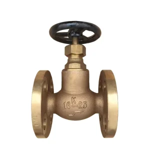 China Custom Made Brass High Capacity Globe Valve Special Cage Trim Design High Flow Coefficient Low Pressure Drop Manual Flange