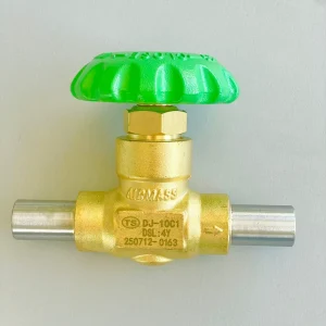 China Made Global Standard Brass Ultra Low 196°c Safe Cryogenic Globe Valve for Tank Air Gas