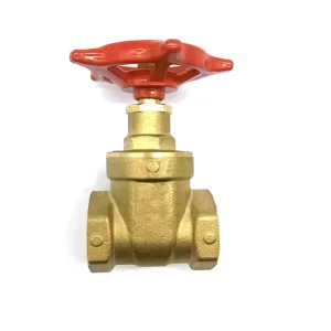 China Manufacture Water Control Brass Gate Valve Thread Water Control Spiral Water Sluice Brass Gate Valve