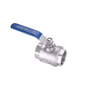 China Manufacturer 2pc Type Industrial Stainless Steel Hydraulic Ball Valve 1.0 1.6Mpa Work Pressure Manual DN20 Ball Valves