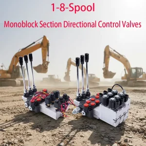 China Reliable P Series Hydraulic Directional Valve Hydraulic Components Multi Way Directional Control Valve