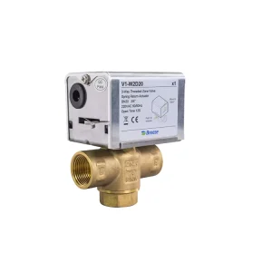 China Supplier Easy Installation 2 or 3 Way Motorized Control Valve for Hvac