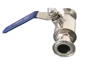 China factory stainless steel sanitary ball valve for food beverage packing equipments
