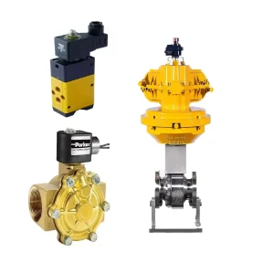 Chinese Control Valves with Pneumatic Actuator and D3dw Solenoid New Original Industrial Automation Programmable Plc New