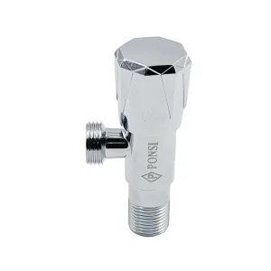 Chrome Plate Brass Cartridge Stainless Steel Angle Valve
