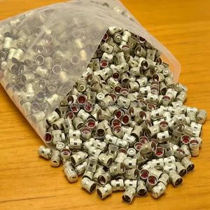 Chrome Plated Brass Tire Valve Stem Covers Metal Valve Stem Caps with O Ring Rubber Seal Schrader Tire Valves on Truck Bus
