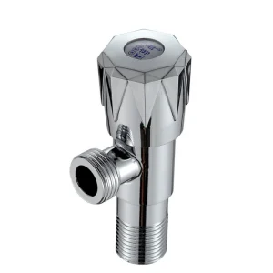 Chrome Plated Zinc Handle Forged Brass Angle Valve