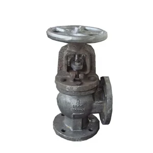 Class 125 Right Angle Globe Valve CI Material