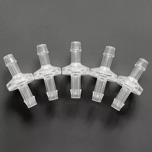 Clear Polycarbonate Non Return Valve Compact Light 1 4″ Inline Hose Barbed Check Valve for Chemical