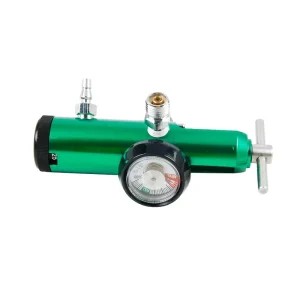 Click Style Double DISS Outlet CGA870 Medical Cylinder Oxygen Regulator Pressure Reducing Valve