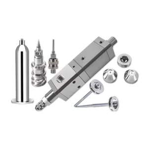 Cnc Machining Automatic Dispensing Machine Parts Syringe Needle Adapter Dispensing Valve Injection Valve Nozzle Firing Pin