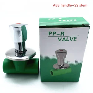 Cold and Hot Water High Pressure 1 2 Inch Water Supply PPR Double Union Valve PPR Stop Valve
