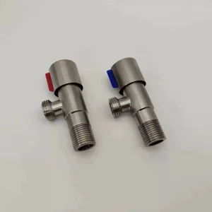Commercial 90-Degree Water Multi-Function 304 Stainless Steel Kitchen Toilet Nylon Spool Angle Valve