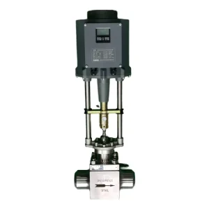 Compact Motorized Intelligent Regulating Precision Control Valve