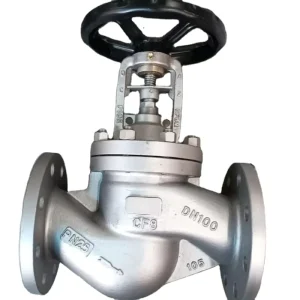 Compact Non Rising Stem Design Suitable for Confined Piping Systems in Marine Engine Rooms PN100 Stainless Steel Globe Valve