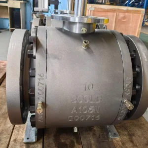 Compliant Duplex Steel Stainless Steel Ball Valve ASTM A182 Metal Seated Valve Oil and Gas Pipeline Waterworks ISO 17292