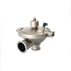 Constant Pressure Adjust Backpressure Valve Sanitary Stainless Steel