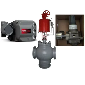 Control with Fisher DVC6200 Positioner and 67CFSR Filter Regulator