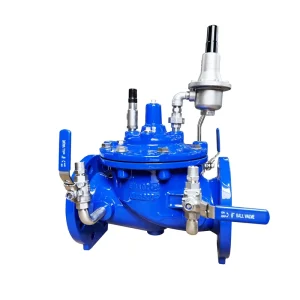 Controlled Electric Manual Hydraulic Water Pressure Reducing Valve Pilot Operated for Gas Oil Water Diaphragm