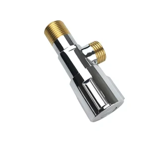 Copper Body Copper Valve Core Water Heater Three Way Valve One Inlet One Outlet Thickened Toilet Shut Off Valve Angle Valve