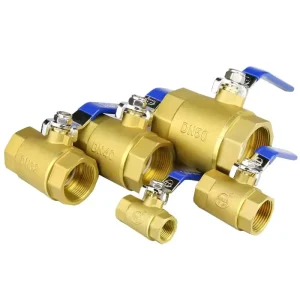 Copper Body and Ball Manual OEM Pneumatic Hardware Internal Thread Ball Valve Tap Water Valve Water Switch