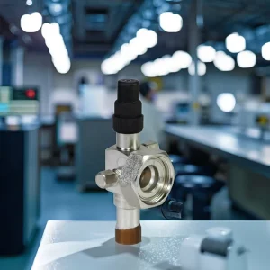 Copper Rotalock Valve with 4.5MPA for Pressure for Refrigeration Parts and Heat Exchange Applications