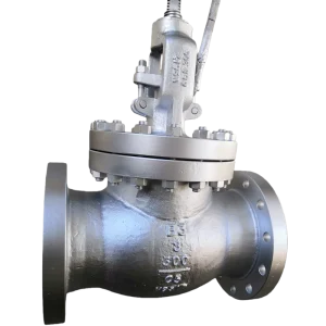 Corrosion Resistance Manual 8in 300LB Industrial Cr Mo ASTM A217 Grade C5 Alloy Steel Shutoff Globe Valve for High temperature