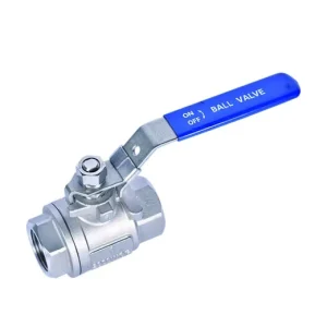 Corrosion Resistant 1/2 Inch NPT Heavy Duty Full Port Shut Off Valve Stainless Steel Ball for Water Oil Gas