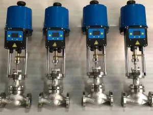 Corrosion-Resistant 2-Inch Class 150 Flanged Stainless Steel Control Valve for Power and Energy