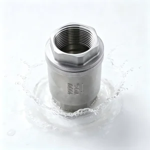 Corrosion Resistant 304 Vertical Check Valve Female Thread Lift Check Valve for Water Oil Gas Industrial Pipeline