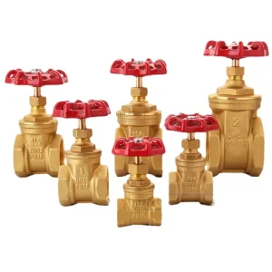 Corrosion Resistant Brass Gate Valve High Strength CE Certified OS&Y Structure Reliable Sealing PN16 3-Year Warranty Potable