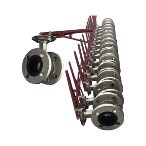 Corrosion Resistant Durable Stainless Steel Hand Lever Flange Butterfly Valve Replaces Gate/Ball Valve SS304 Body Tight VALVE