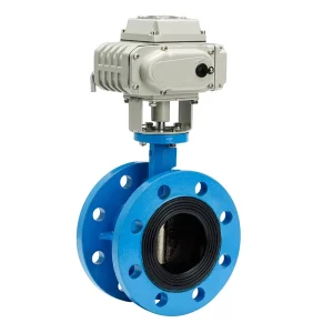 Corrosion Resistant Stainless Steel Disc Cast Iron Body Butterfly Valve with PTFE EPDM Seat for Chemical Water