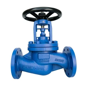 Corrugated Pipe Globe Valve German Standard American Standard DN100 WJ41H 16C High Temperature Manual Steam Industrial Use