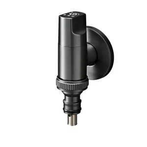 Craftsmans Brass Electroplated Angle Valve Washing Machine Faucet 6mm Automatic Shut off Valve Two way
