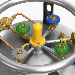 Cryogenic Globe Valve for Dewar Tank DJ 10ACC Short Stem Valve