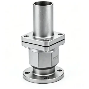 Custom Alloy Die Cast Valve Body CNC Machined Square Round Flange Base Pipeline Flow Control Mechanical Cast Parts