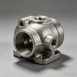 Custom Aluminum Alloy Die Casting Parts CNC Machined Valve Housing Bracket Flange Industrial Mechanical Hardware OEM ODM