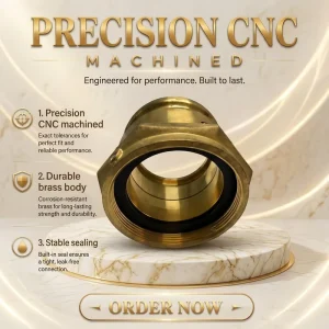 Custom Brass Safe Valve Precision Machined for Service Station