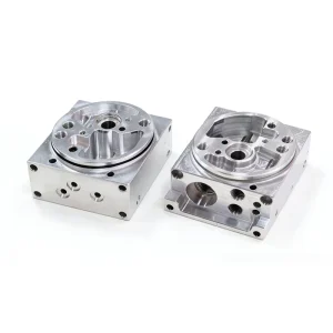 Custom CNC 6061 Five Axis Machined Hydraulic Valve Bodies Custom Aluminum Valve Blocks Precision Machined Valve Bodies