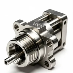 Custom CNC Machined Stainless Steel Valve Fitting Parts High Precision 5 Axis CNC Custom Hydraulic Valve Body Components