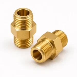Custom CNC Machining Brass H62 Valve Fitting for Electrical Terminals Precision CNC Machining Parts