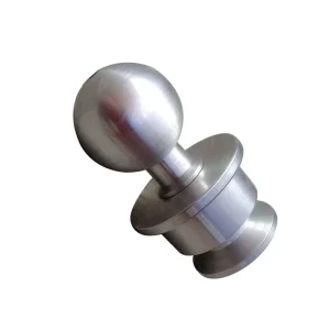 Custom CNC Machining Spherical Stainless Steel Parts Accurate Lathe Components for Valve Ball and Mechanical Hardware Systems