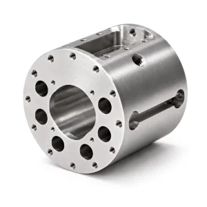 Custom CNC Turning Parts Aluminum Stainless Steel Brass Copper Cylindrical Valve Manifold Components OEM ODM Machining Services