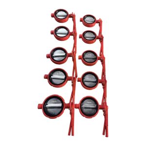 Custom Control Valve Solution High Temperature Butterfly Valve Solenoid Valve & Pneumatic/Electric Actuation