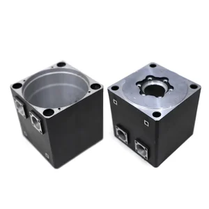 Custom Die Casting Aluminum Alloy Square Housing Hydraulic Valve Body for Industrial Automation Equipment